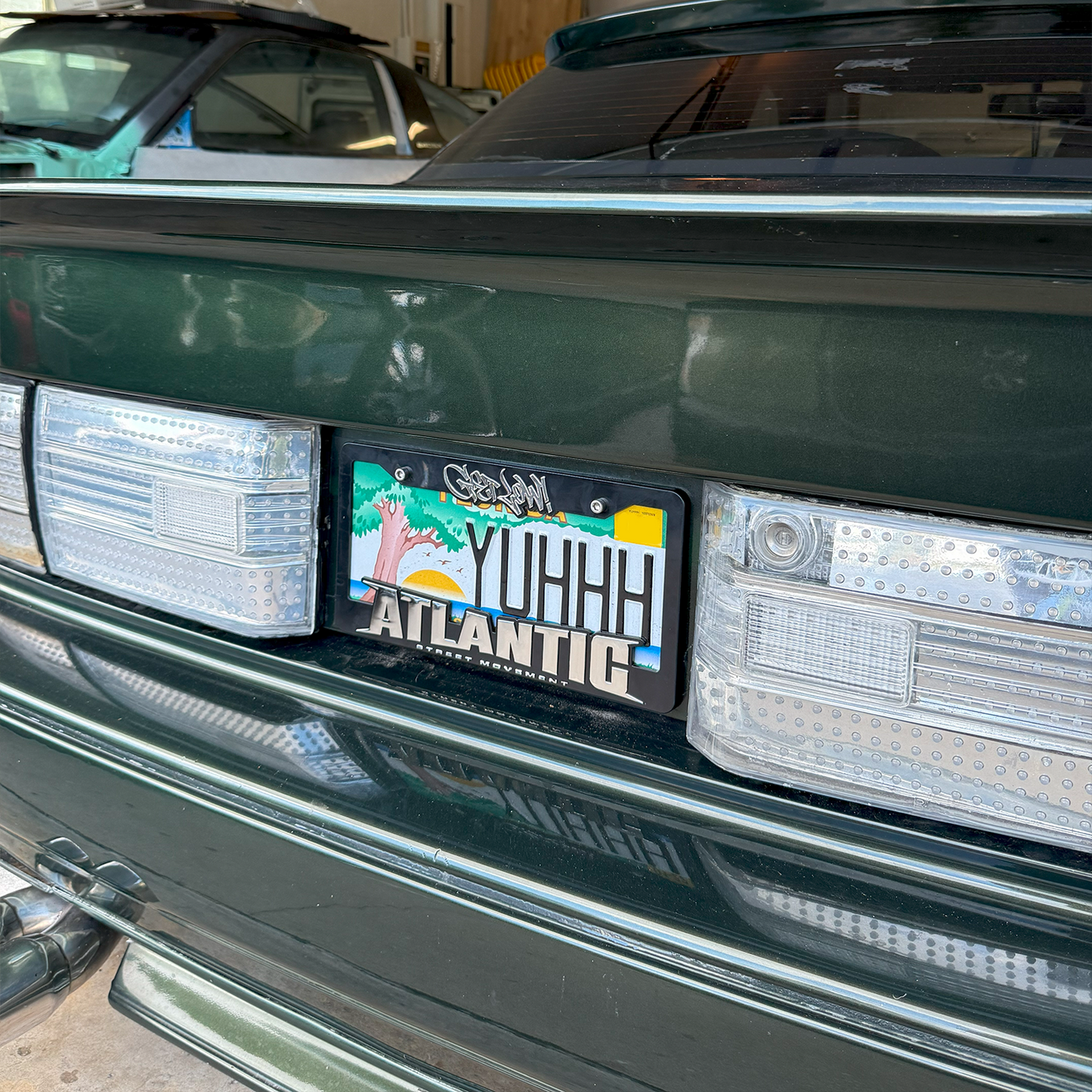 ASM Plate Frame V1 Black