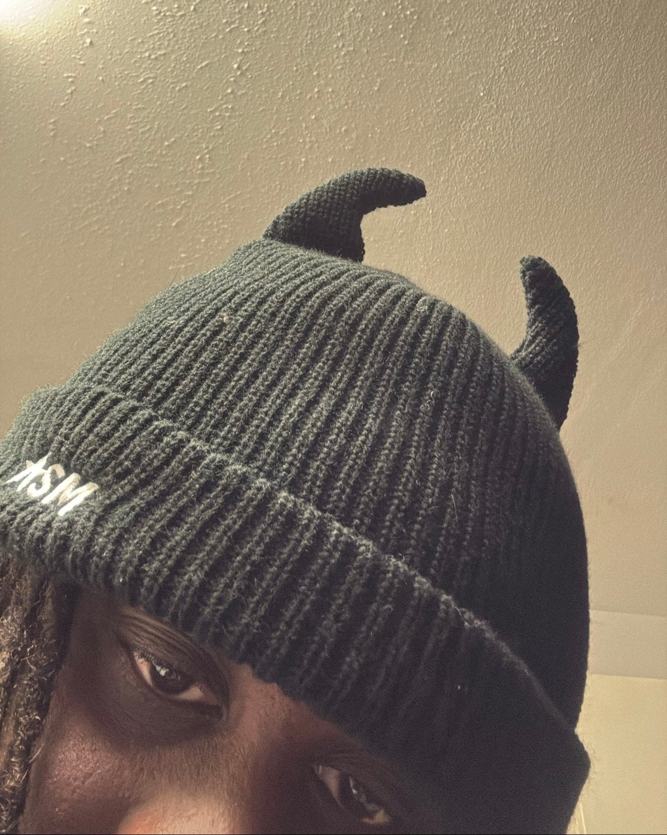 ASM Horned Beanie
