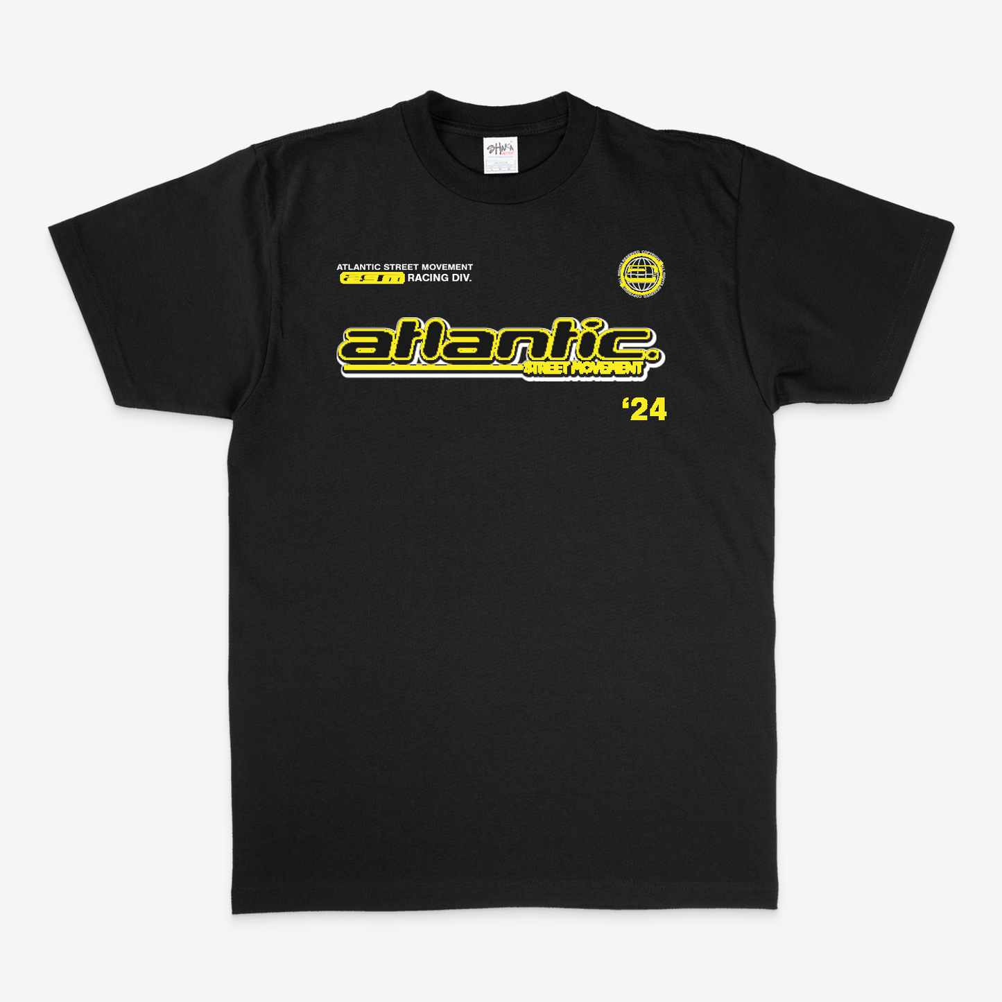 ASM Racing Tee Black