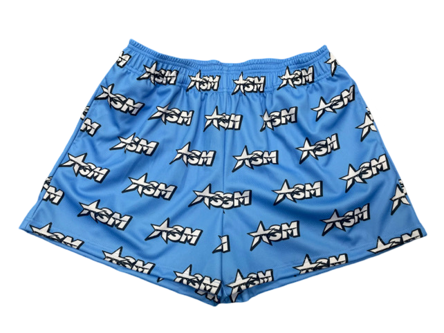 Blue Hucci Shorts