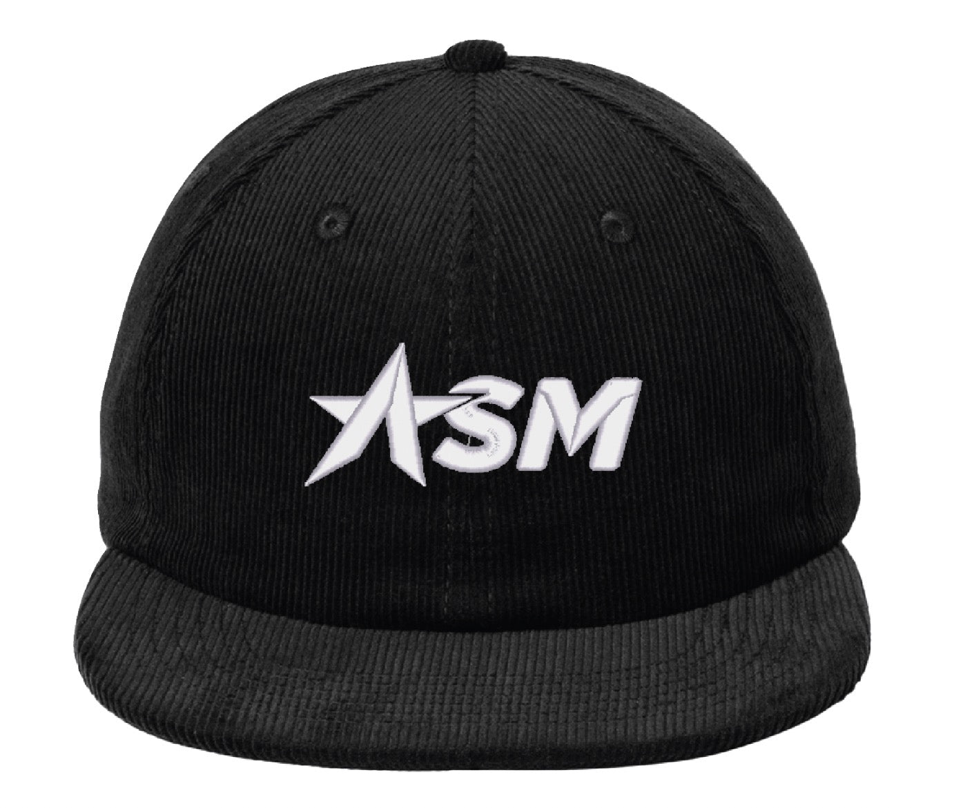 ASM Corduroy Hat Black