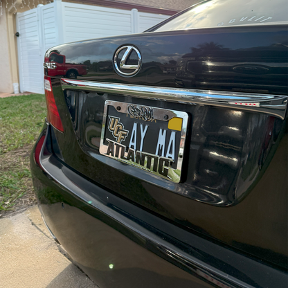 ASM Plate Frame V1 Chrome