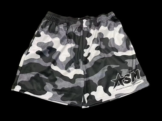 Black Camo Hucci Shorts