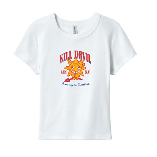 Kill Devil Womens Baby Tee